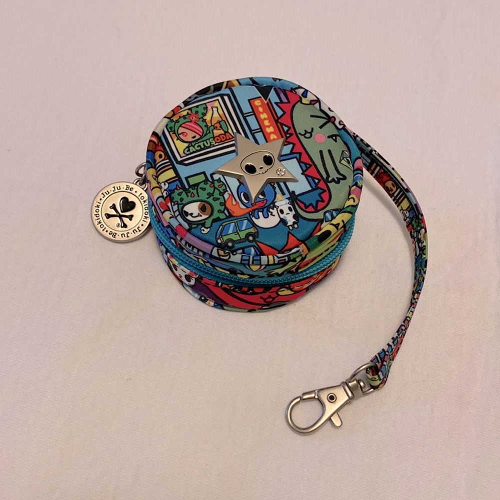Jujube Pacipod Kaiju City Tokidoki baby pacifier holder with stroller strap